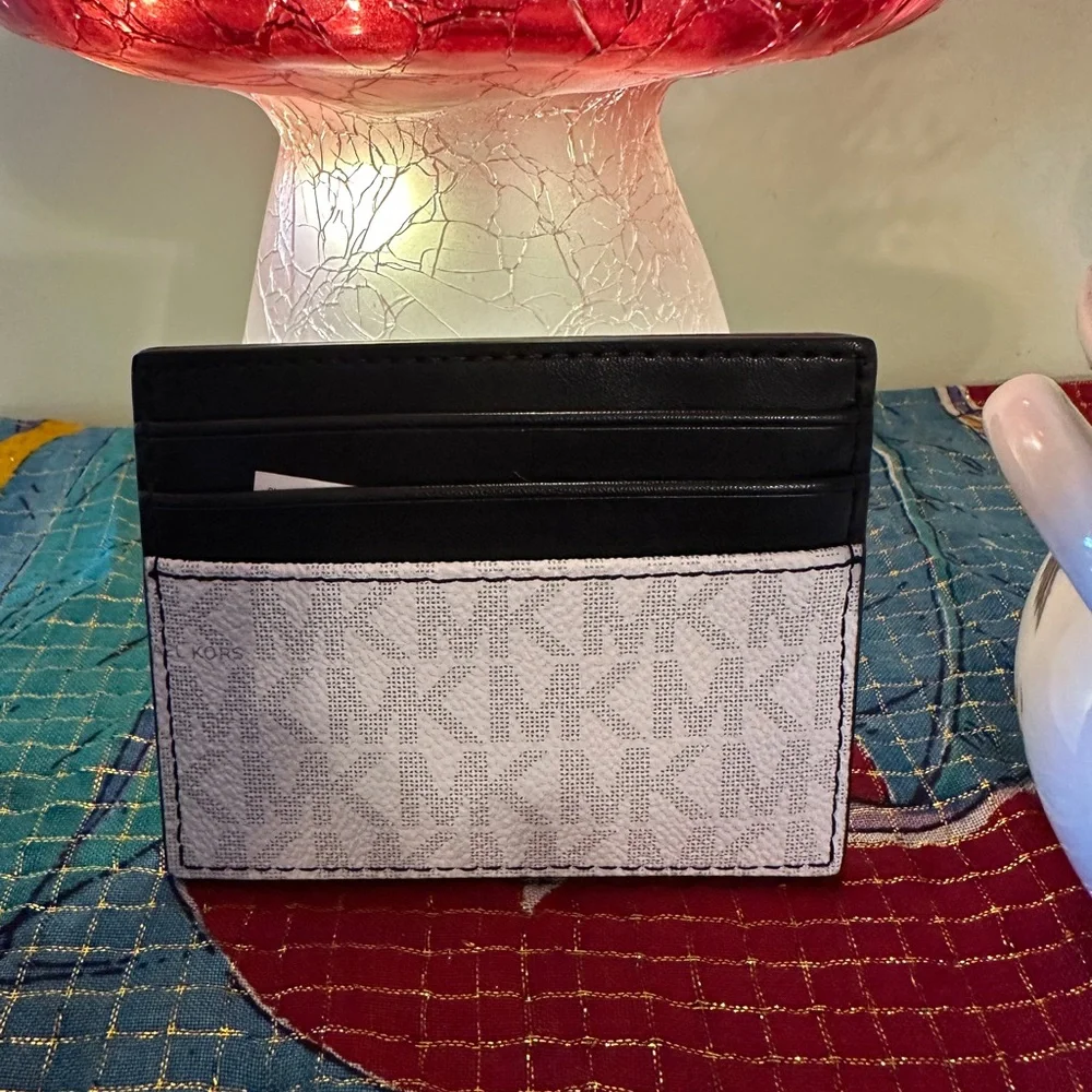 NWT Michael Kors card case.